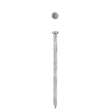 EUREKA NAIL MASN FLTE FLAT 75X3.5MM 60G