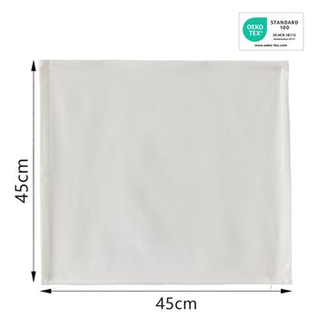 Inspire pharell cushion cover white 45x45cm