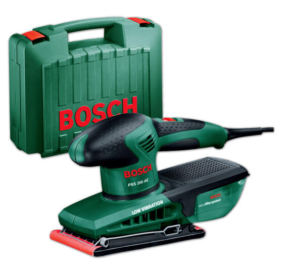 Orbital 1/3 sheet sander BOSCH PSS 200 AC 200W