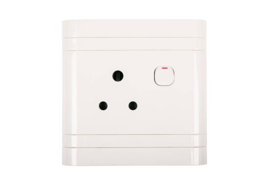 Socket LESCO pipelli 1x3 pin 4x4 white