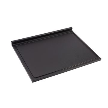 Delinia Countertop Plastic Cutting Board XL  Black  H4xW50xD40cm