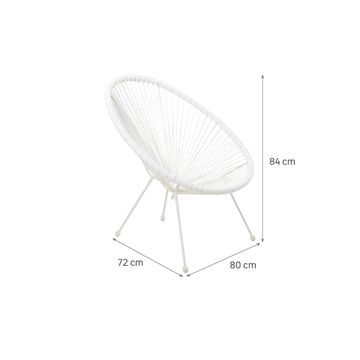 1P ACAPULCO CHAIR WHITE