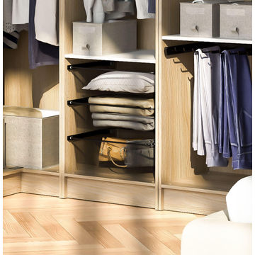 Spaceo evo'm sliding mesh basket 60x54cm cabinet black