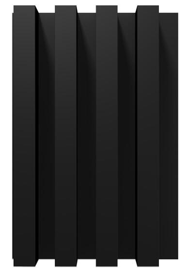 WALL PANEL SQUARE NERO 25X165X2900