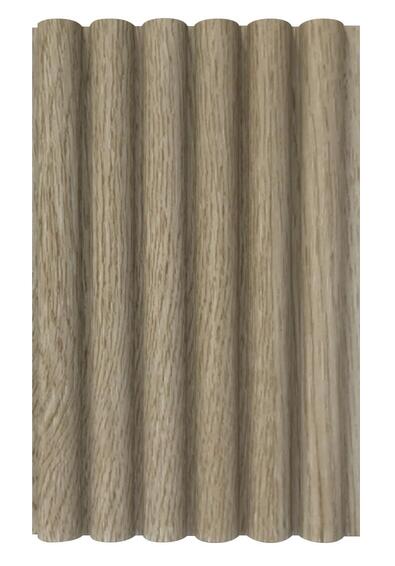 WALL PANEL ROUND PECAN NUT 15X160X2900