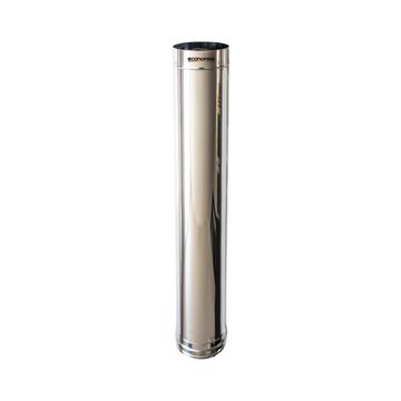 Econofire 150mm single skin flue pipe 1m