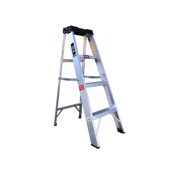 RISE 4 STEP ALUMIN LADDER SS 120CM 150KG
