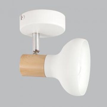 Brightstar Spotlight Metal Wood S401.1 White 1 light