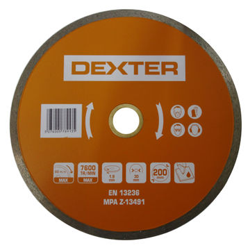 Diamond disc DEXTER 200mm