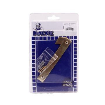 Number 1 solid brass sign mackie 152mm