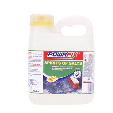 Heavy duty cleaner spirit of salts POWAFIX 1 litre