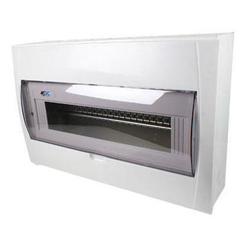 DB 24-way surface for 13mm MCBs white