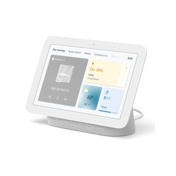 Google nest hub gen 2 - google assistant / 3 far-field microphones / wi-fi / bluetooth