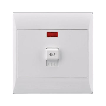 Electrcimate pvc stove isolator pilot light 4x4 45a white