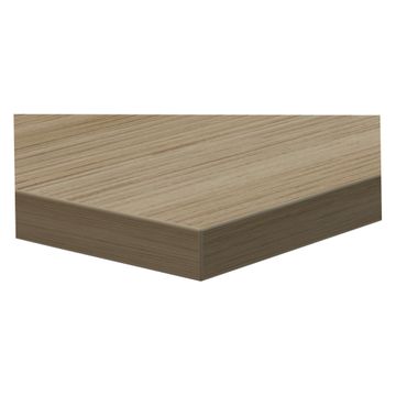 SHELF PARTICLE BOARD 18MM 90X28CM OAK