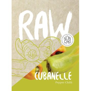 Raw seed chillie pepper cubanelle