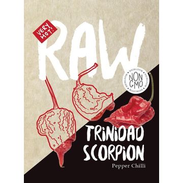Raw seed chillie pepper trinidad scorpion