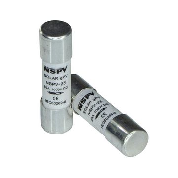 Fuse 1000v dc 20a 10x38mm