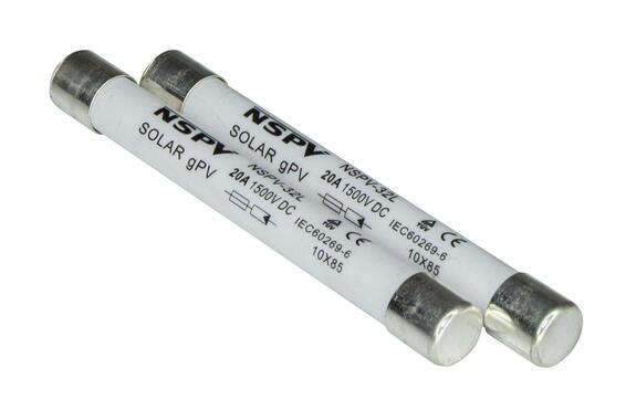 Fuse 1500v dc 20a 10x85mm