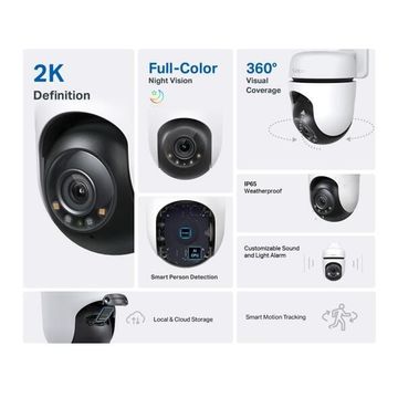 TP Link Tapo C510W Outdoor Pan/Tilt Security WiFi Camera