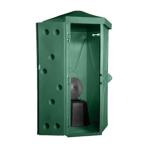 TOILET HUT W/PIT PEDESTAL JOJOGREEN