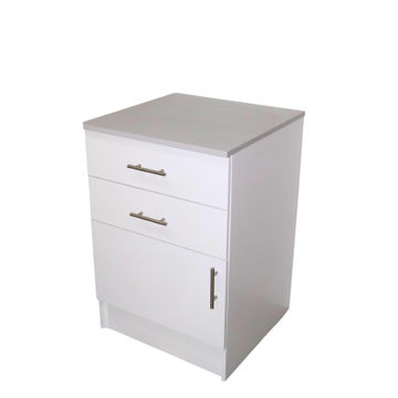 Modukitchen 2drawer 1door base unit 600mm white