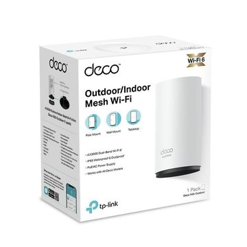 Tp link deco x50 outdoor ax3000 outdoor indoor mesh wifi 6 unit