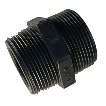 BARREL NIPPLE 40MM NYLON