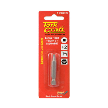2 Screwdriver bits square Reces N2X50mm