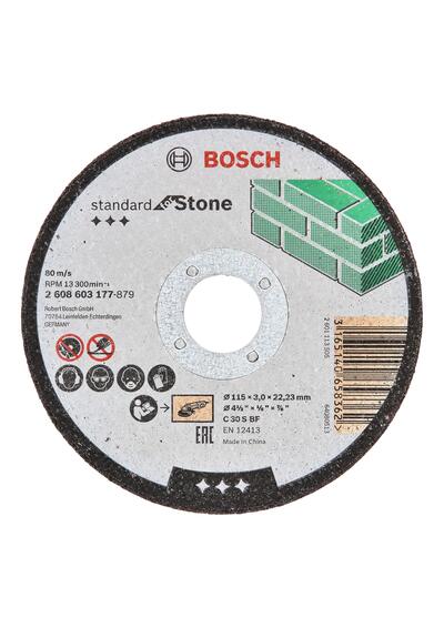 STRAIGHT CUTTING STANDARD STONE 115MM
