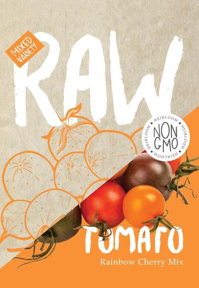 Raw seed tomato cherry mix