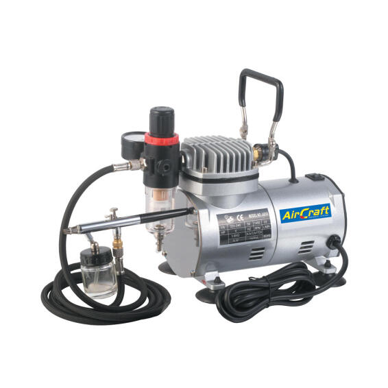 Compressor With Airbrush Kit + Hose Torkcraft Sg Comp04K