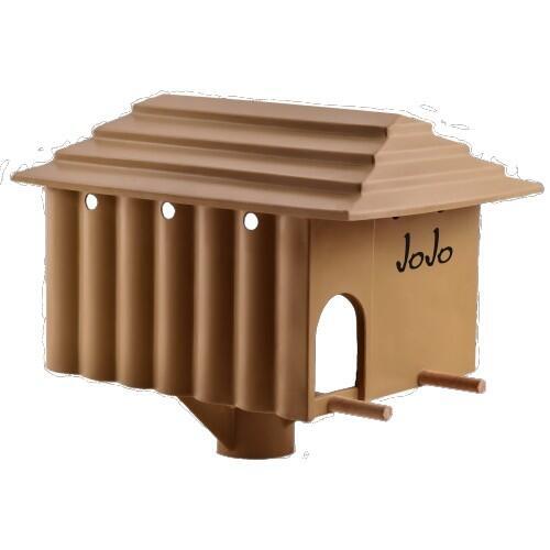 OWL NEST BOX KHAKIBROWN