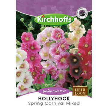 Kirchhoffs seed flower hollyhock spring