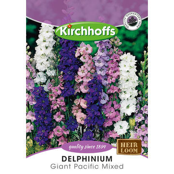 Kirchhoffs seed flower delphinium giant