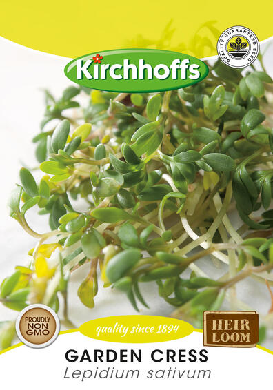 Kirchhoffs seed herb garden cress