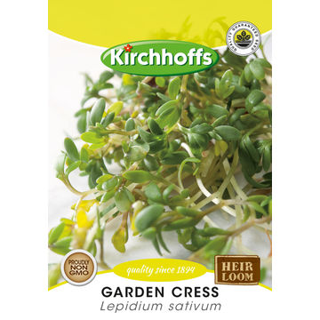 Kirchhoffs seed herb garden cress