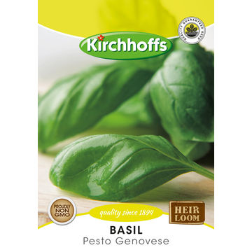 Kirchhoffs seed herb basil genovese