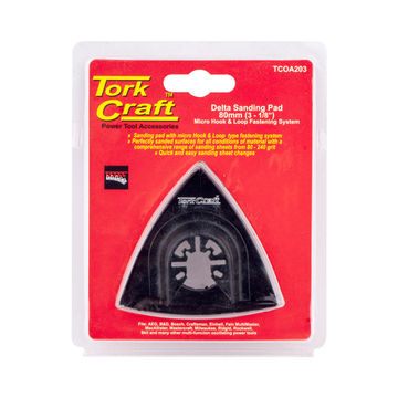 Base & arbor 80mm delta micro pad TORKCRAFT