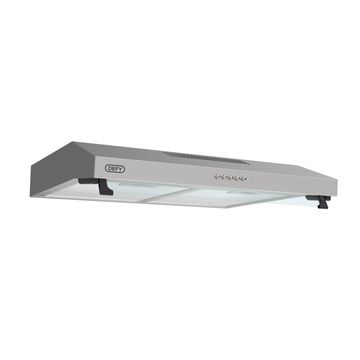 Defy Standard Cooker Hood DCH60SS Silver 60cm