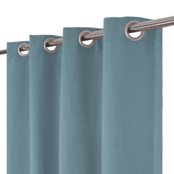 Inspire eyelet curtain kalpe aqua 200x280cm