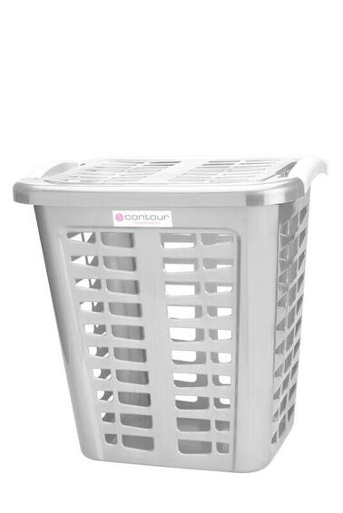 Mega Bin-Laundry Basket White
