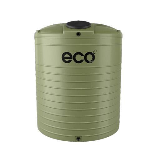 Eco Tanks Vertical Water Tank Olive 4750 Litre