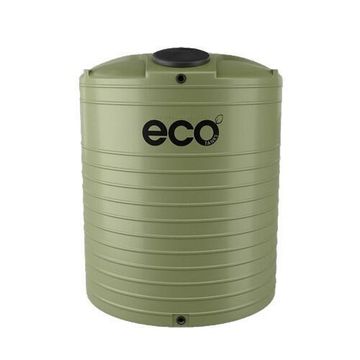 Eco Tanks Vertical Water Tank Olive 4750 Litre
