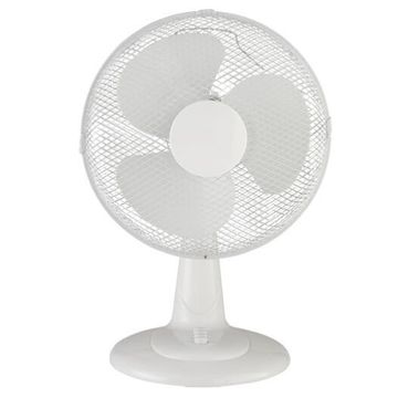 Equation Desk Fan White  30cm 40W 