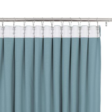 Inspire curtain kalpe aqua dual heading tape (gtht) 140 x 280 cm