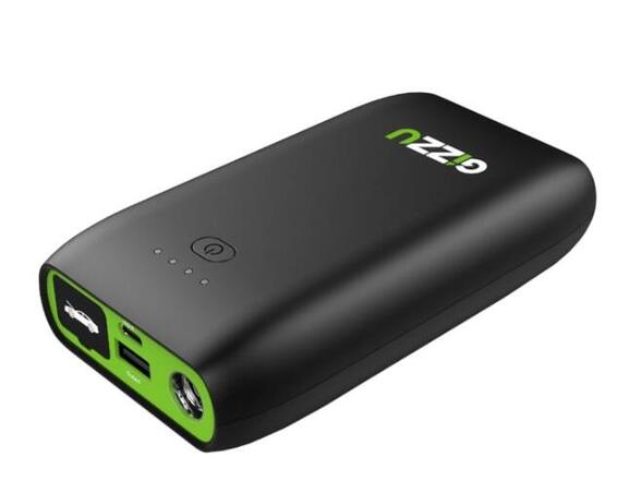 GIZZU 2000A JUMP STARTER 16400MAH   BLACK