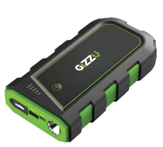 GIZZU 1000A JUMP STARTER 10400MAH   BLACK