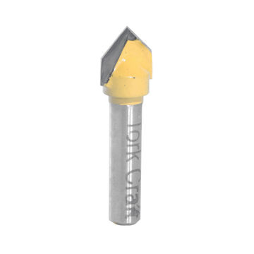 Router bit TORKCRAFT v groove 90 degree 3/8