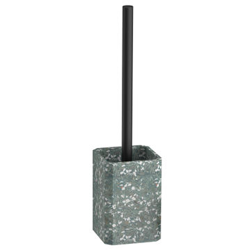 Terrazzo toilet brush  green